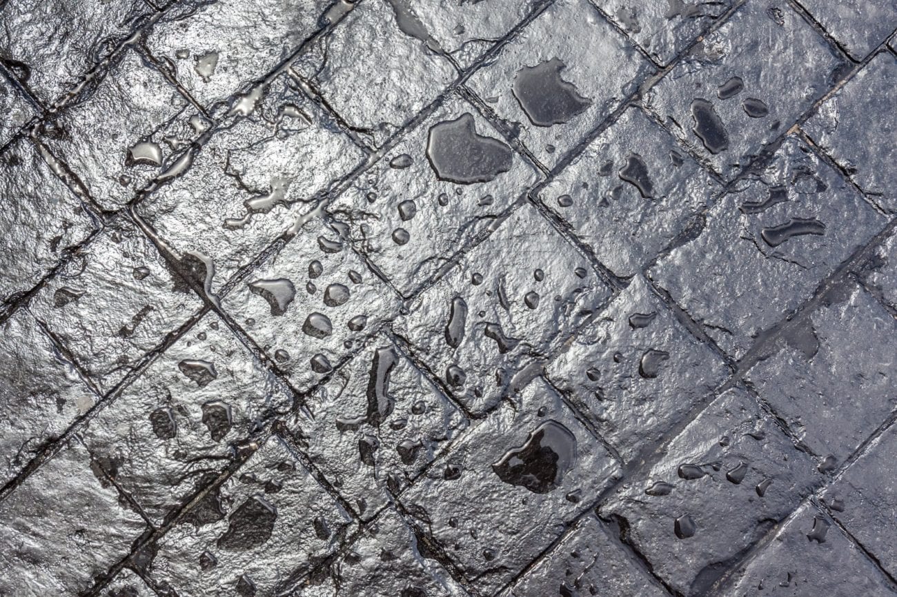 wet look stamped concrete sealer